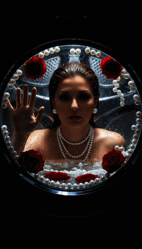 شستشوی سورئال، گل و مروارید